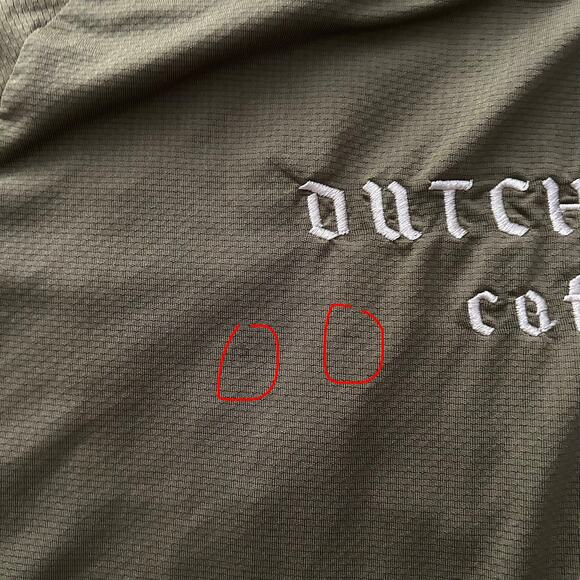 Dutch Bros Coffee Long Sleeve Performance Shirt – Olive- Men's Medium - Picture 6 of 6